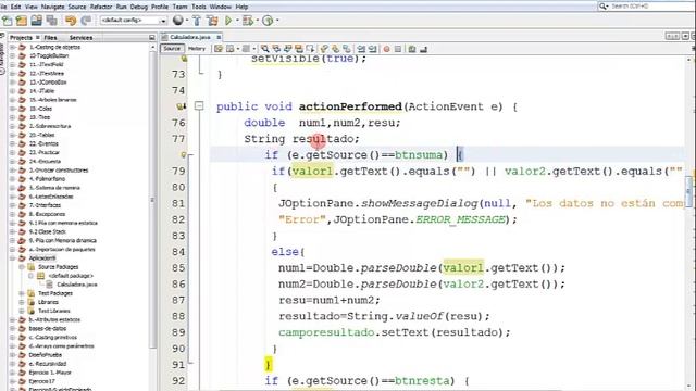 9.- Interfaz gráfica.- Calculadora en Java, desde cero, a puro código. смотреть онлайн