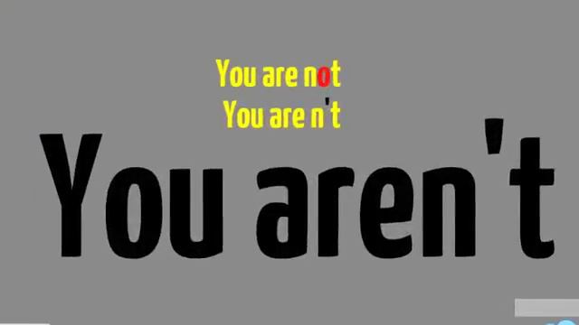 ESL Course: Unit 1 Grammar - Forming contractions смотреть онлайн