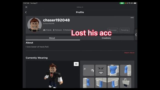 How I lost my roblox friends (I think) смотреть онлайн