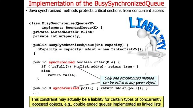 Java Synchronized Method Example смотреть онлайн
