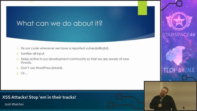 OKC PHP - XSS Attacks! Stop 'Em in their Tracks! смотреть онлайн