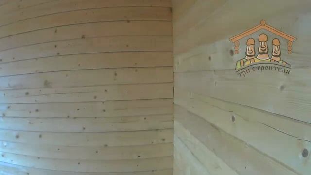 Видеообзор дома из бруса 8х10 метров от "Три Строителя" смотреть онлайн