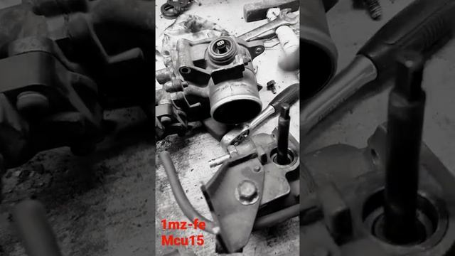 Устраняем подсос воздуха дроссельной заслонки 1mz-fe rx300 смотреть онлайн