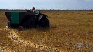 Вездеход болотоход переломка в сыром болоте!!!!