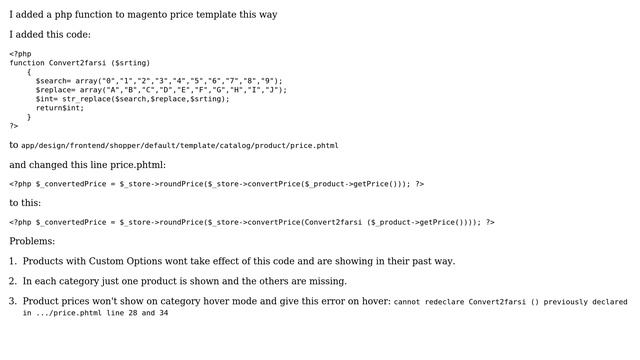 Magento: Add php function to price of Products with Custom Options смотреть онлайн