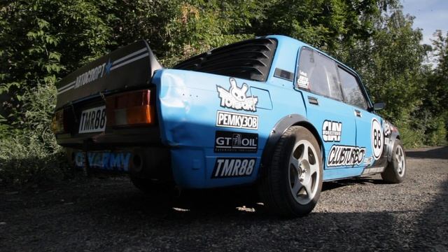 Звук выхлопа ВАЗ классика 1,7 8v ТУРБО/TURBO (прямая труба) смотреть онлайн