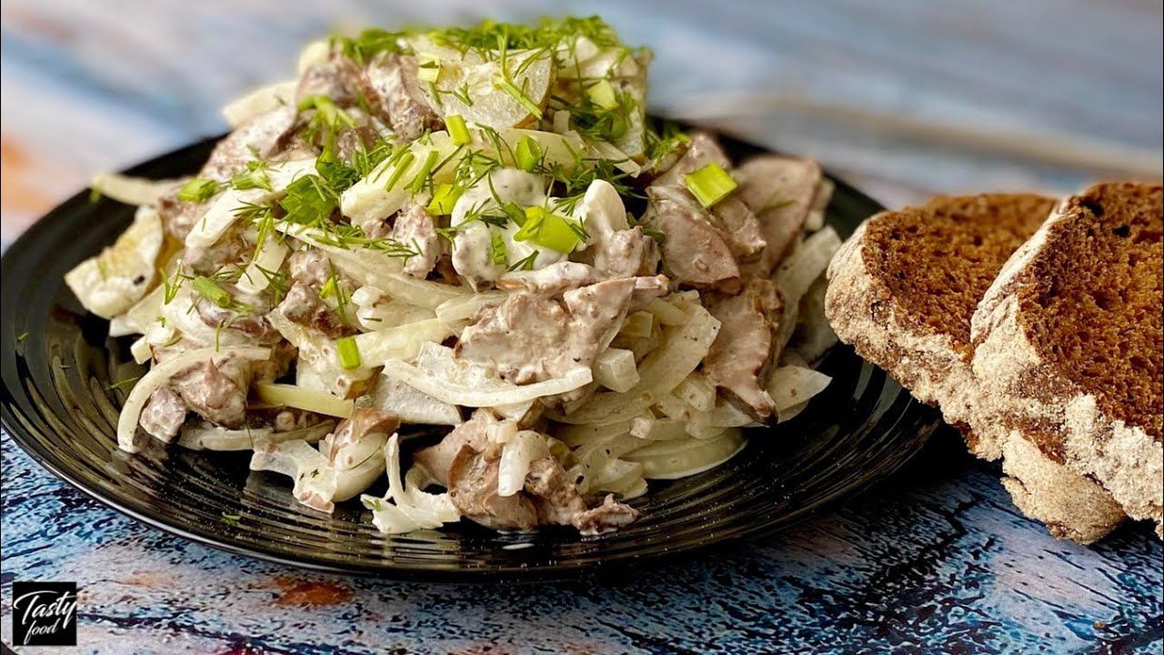 Нежнейший Печеночный Салат Всего из Трех Ингредиентов! смотреть онлайн