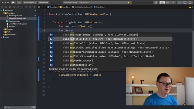 Firebase Authentication Tutorial - Anonymous Sign In смотреть онлайн