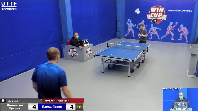 19:00 Онищенко Руслан 2-3 Плющ Павел стол 4 ЮГ-3 21.10.21 смотреть онлайн