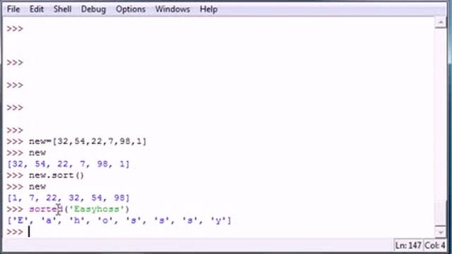 Python Programming Tutorial 16 Sort and Tuples смотреть онлайн