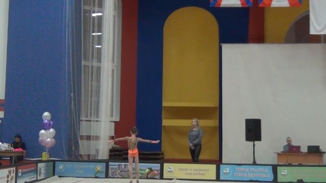 Художественная Гимнастика Королькова Елизавета Б/П турнир "ЩЕЛКУНЧИК" Санкт-Петербург 10.02.2018 смотреть онлайн