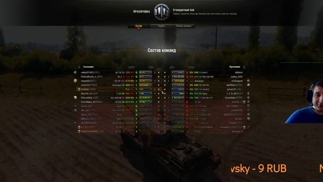 World of Tanks играем с Виталиком смотреть онлайн