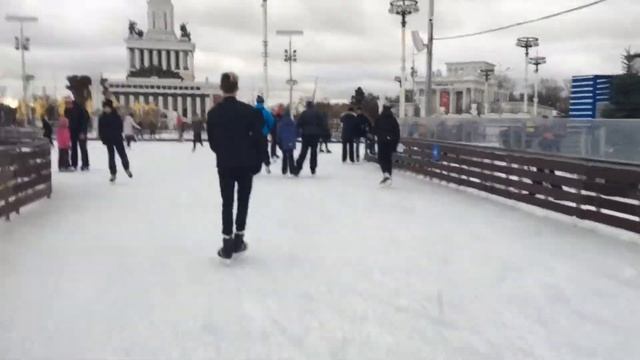 ВДНХ||КАТОК||ОСЕНЬ-ЗИМА||2016 смотреть онлайн