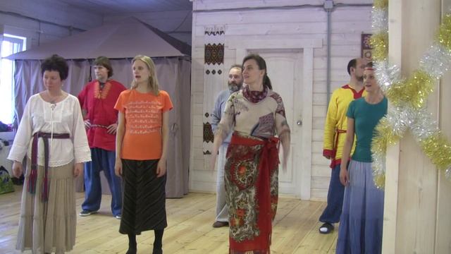 Пляски с Огневушкой на Зимнем Карнавале 2015 смотреть онлайн