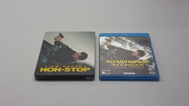 ВОЗДУШНЫЙ МАРШАЛ - NON-STOP - Blu-ray - 2014 - STEELBOOK - Liam Neeson - Julianne Moore смотреть онлайн