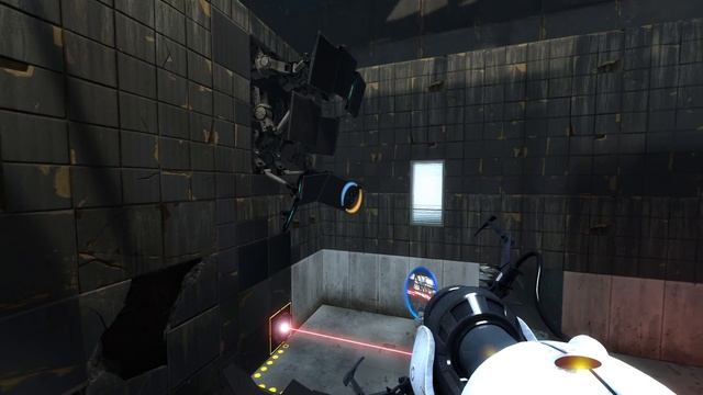 Portal 2 walkthrough - Chapter 2: The Cold Boot - Test Chamber 7 смотреть онлайн