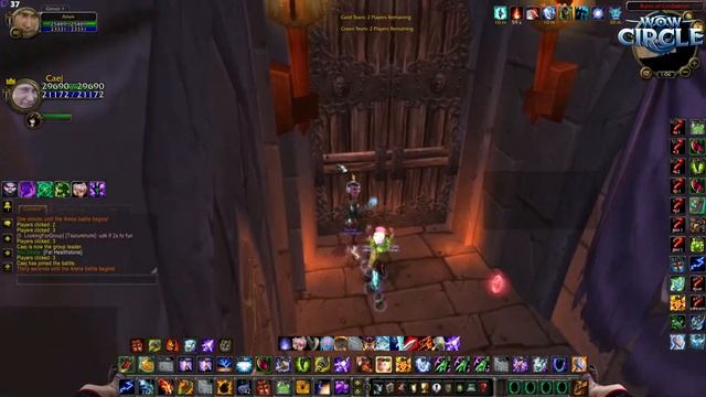 Ночной геймплей Элем Лок 3к ммр! wowcircle 3.3.5a wotlk смотреть онлайн