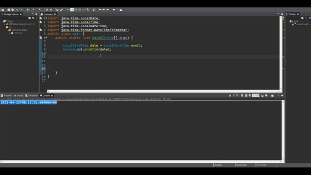 Learning Java 16 - Get Current Date/Time with Formatting смотреть онлайн