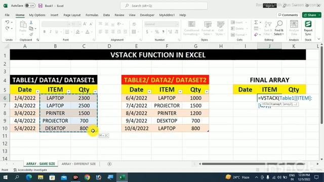 Learn How to Use VSTACK Array Function In Excel | Learn Vstack in Excel from Cybotech Campus Nawada смотреть онлайн