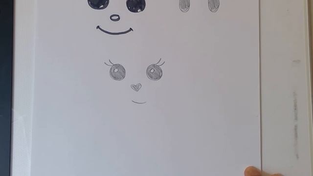 How To Draw Simple Cartoon Eyes смотреть онлайн