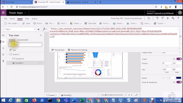 Filter Power BI Report Based on the Selected Value from Power Apps | Power BI and Power Apps смотреть онлайн