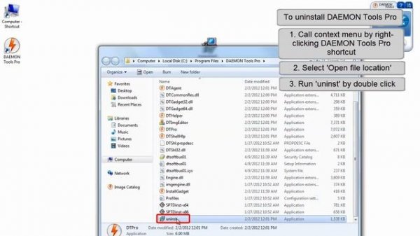 How to remove DAEMON Tools Pro from your PC.