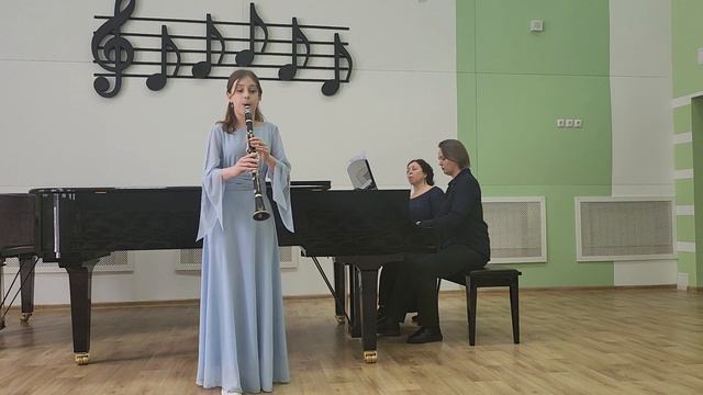 Рохлина Зоя, 13 лет, кларнет, МОУ ДО Волоколамская ДШИ. смотреть онлайн