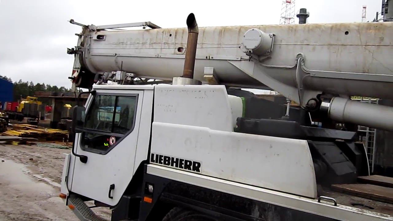 Выборг КС Портовая Liebherr LTM 1045