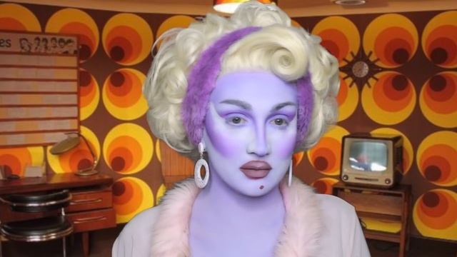 Lavender Makeup Experiment