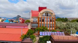 Набережная СУДАКА Вилла Миллениум. Отель на берегу моря в Крыму