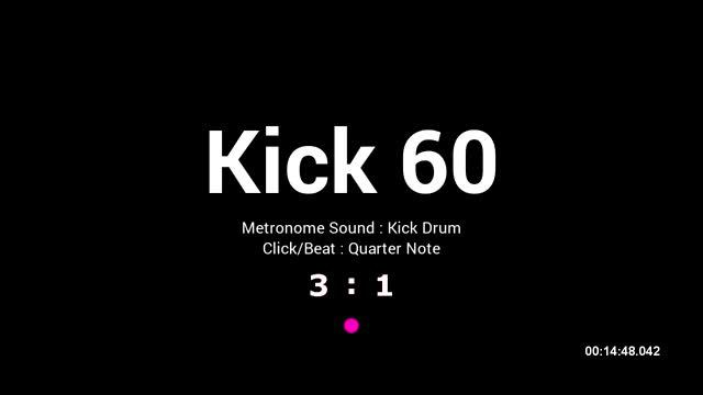 Kick Drum / BPM 60 смотреть онлайн