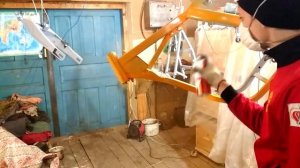 КАК бюджетно покрасить раму мотоцикла? или новый стиль для ТТР250!