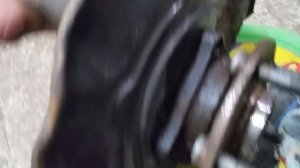 Toyota Prius 20. Замена переднего подшипника ступицы  ( Koyo ).