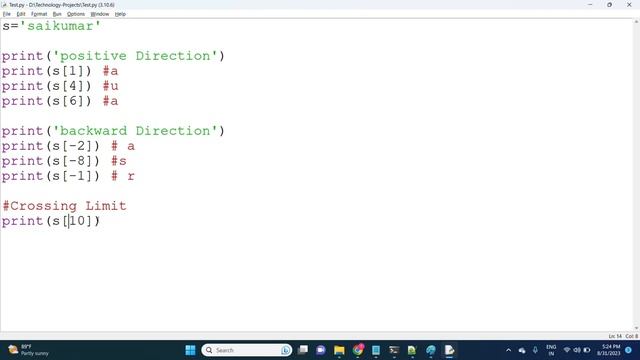 31 String in Python Part 2 by #SaiKumarValaboju #Microsoft Python Certified смотреть онлайн