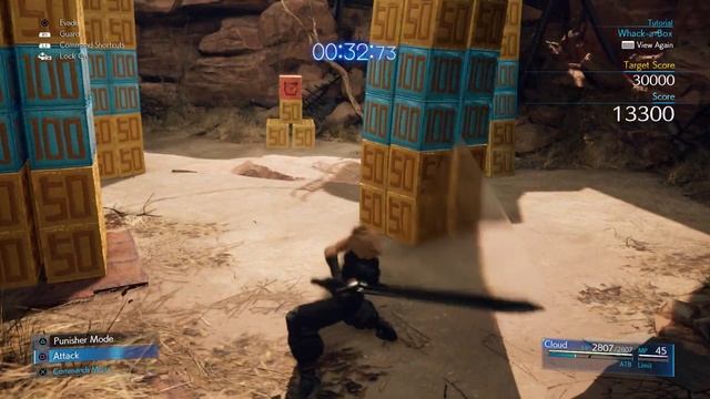Final Fantasy 7 Remake - Crate Annihilator Trophy - Complete all Whack-a-Box Challenges смотреть онлайн