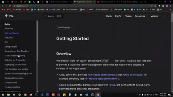 How to install React using Vite in Hindi?
