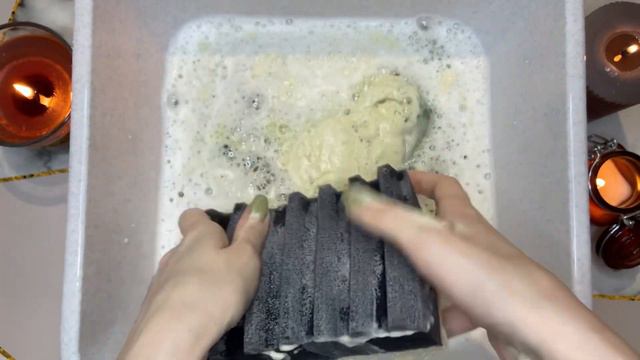 ASMR 🪵🐍 Tar soap and Himalaya | АСМР 🪵🐍 Дегтярное мыло и Himalaya с аюрведическим маслом смотреть онлайн