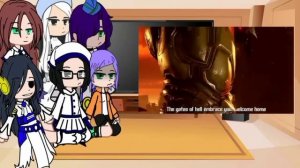 Ragnarok Valkyrie reaction to Best Trio as participants of Ragnarok (Doom Slayer) part 1/3 -Tolkin-