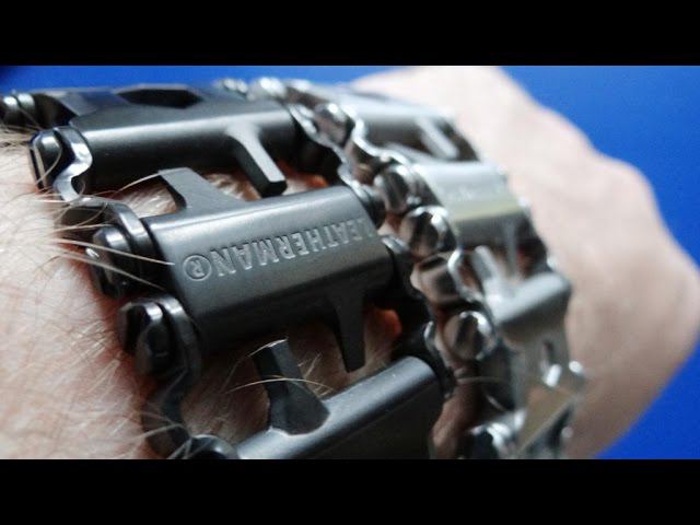 Leatherman Tread, мужской браслет, кратко