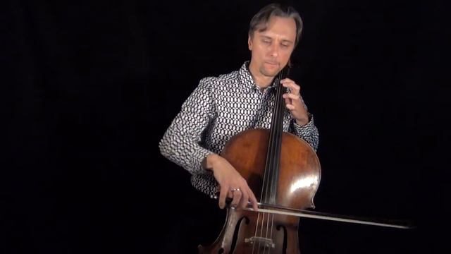 J.S. Bach Allemande from D minor Cello Suite no 2 смотреть онлайн