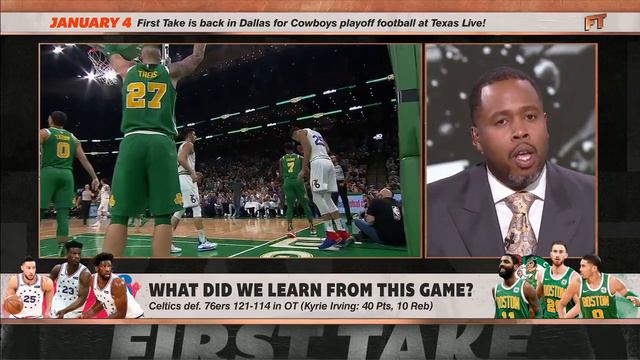 76ers should consider benching Ben Simmons in the 4th quarter - Ryan Hollins | First Take смотреть онлайн