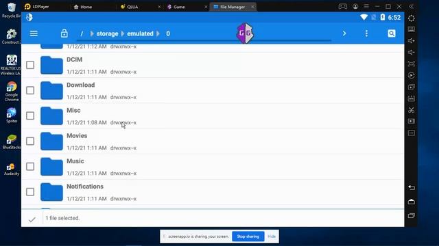 HOw to share files between PC and LD Player смотреть онлайн
