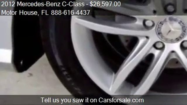 2012 Mercedes-Benz C-Class C250 - for sale in PLANTATION, FL смотреть онлайн