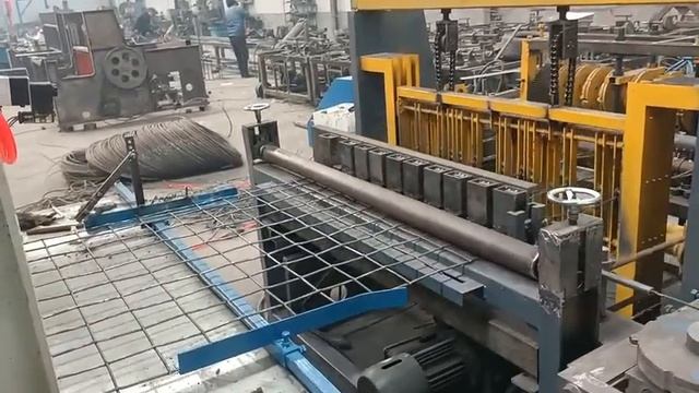 Станок для плетения и сварки армирующей сетки