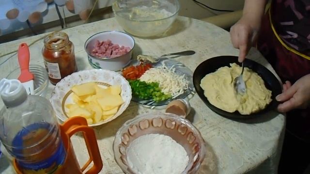 Пицца на сковороде за 15 минут\\Ленивая пицца смотреть онлайн