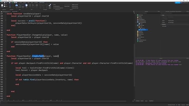 How to Save Tools using Data Stores - Roblox Studio смотреть онлайн