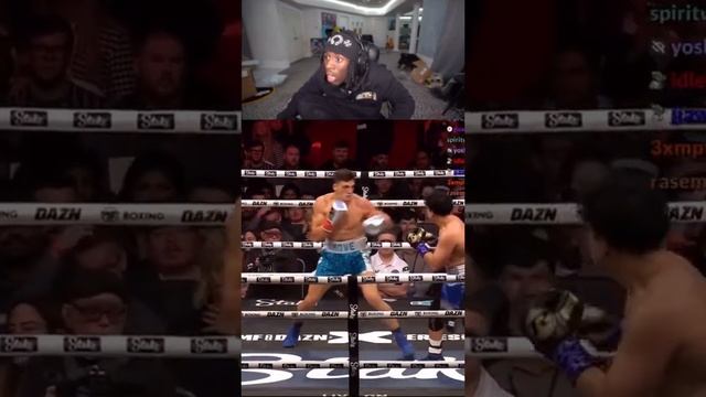 Kai Cenat reaction to Salt Papi Knockout смотреть онлайн