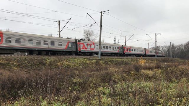 Электровоз ЧС7-049 с поездом Архангельск – Москва смотреть онлайн