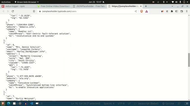 React Redux #11 : Making API Requests with Thunk Middleware Redux смотреть онлайн