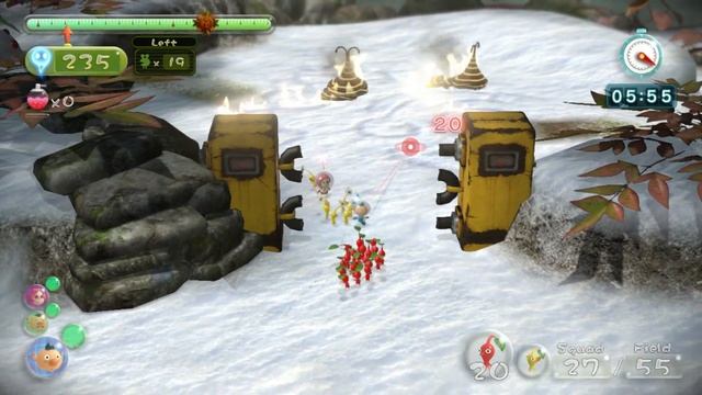 Pikmin 3 Deluxe Mission Mode - Battle Enemies (All Platinum/No Deaths)